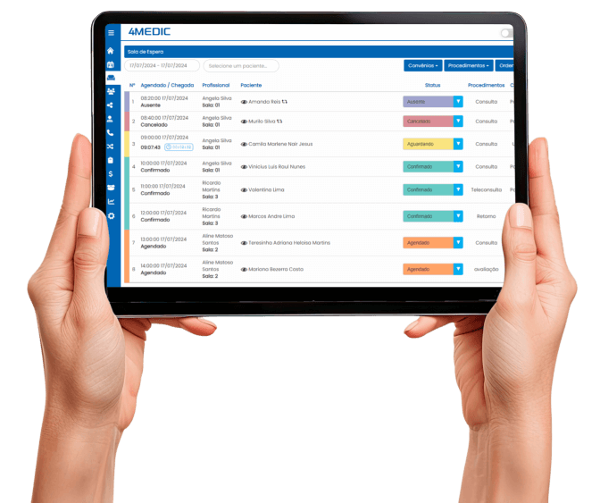 Gestão inteligente para clínicas e consultórios